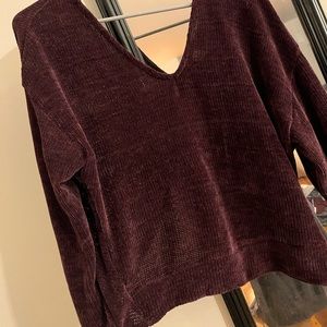 Cross-Cross Back Sweater